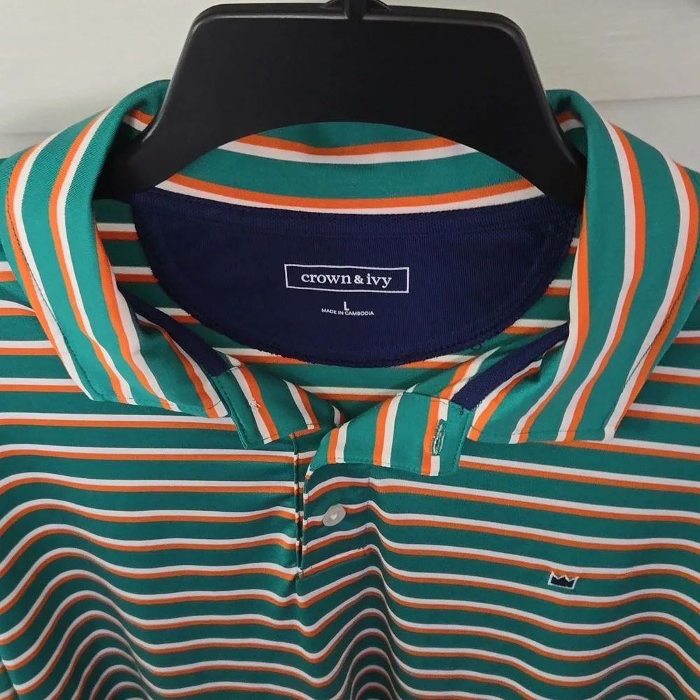 Crown & Ivy short sleeve polo shirt - Picture 3 of 8